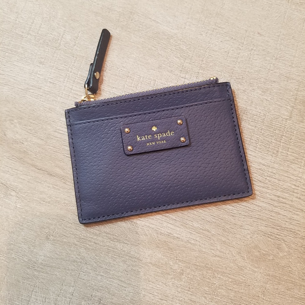 Navy Blue Kate Spade Cardholder